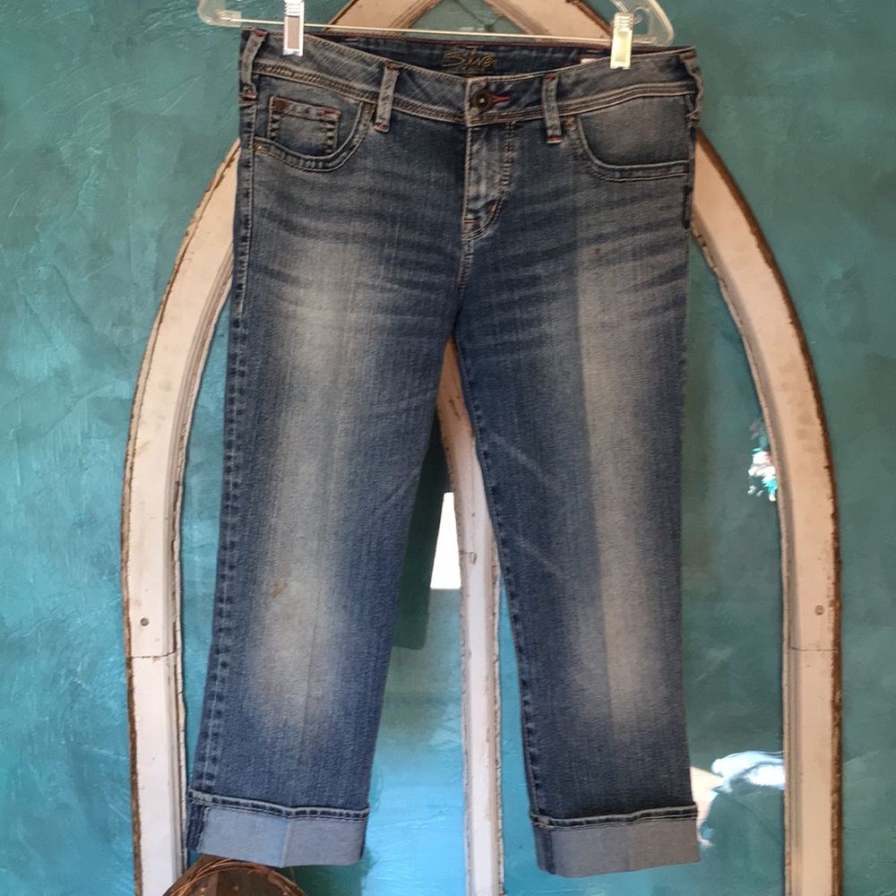 Silver Jeans Capri